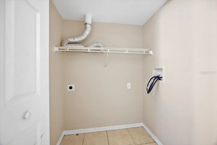 Laundry area