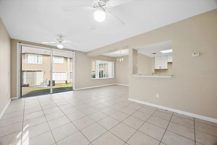 Open view Living area