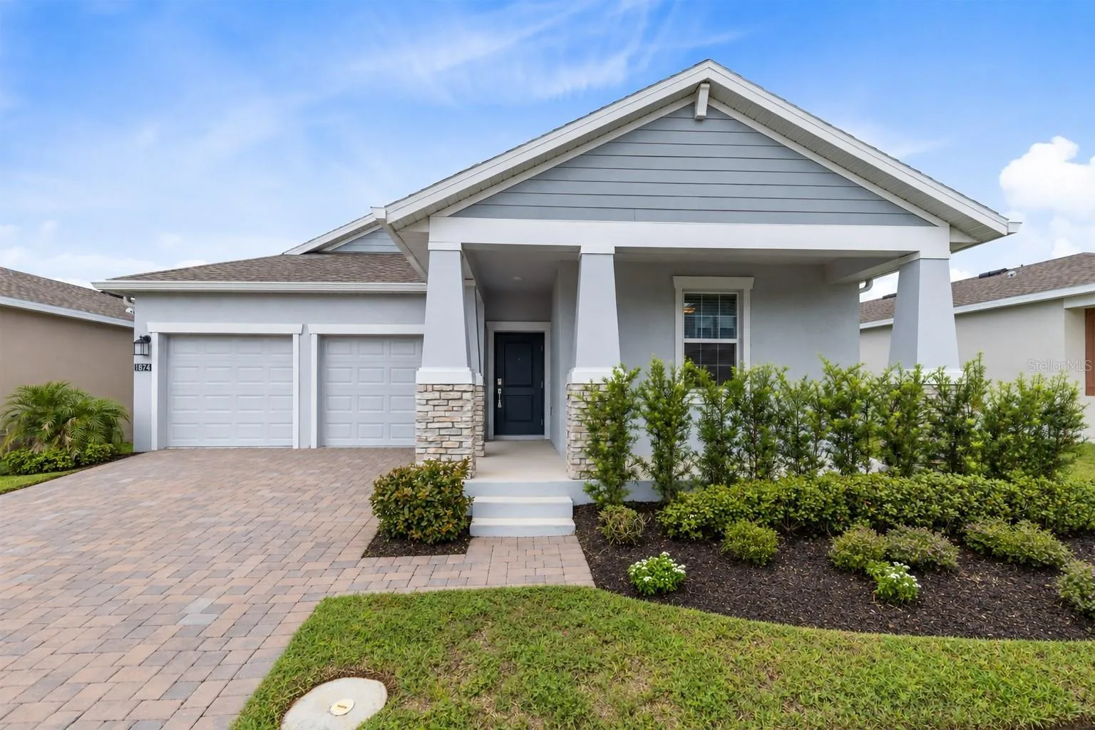 Additional features include ethernet connections in every room, a whole home water softener and filtration system, ceiling fans, window treatments and a two car garage. The three way split bedroom layout provides exceptional privacy and flexibility.