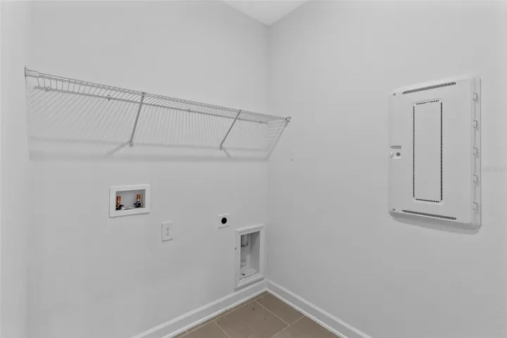 Laundry room.