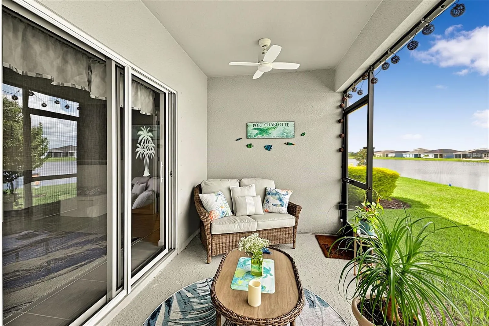 screened lanai