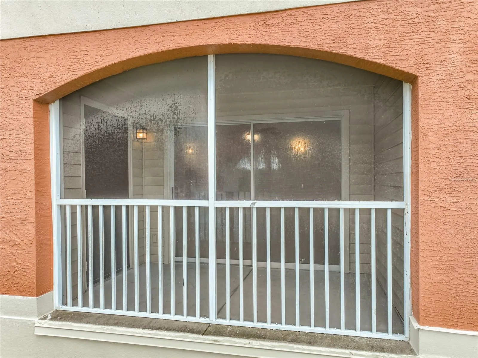 View of back porch from the lake