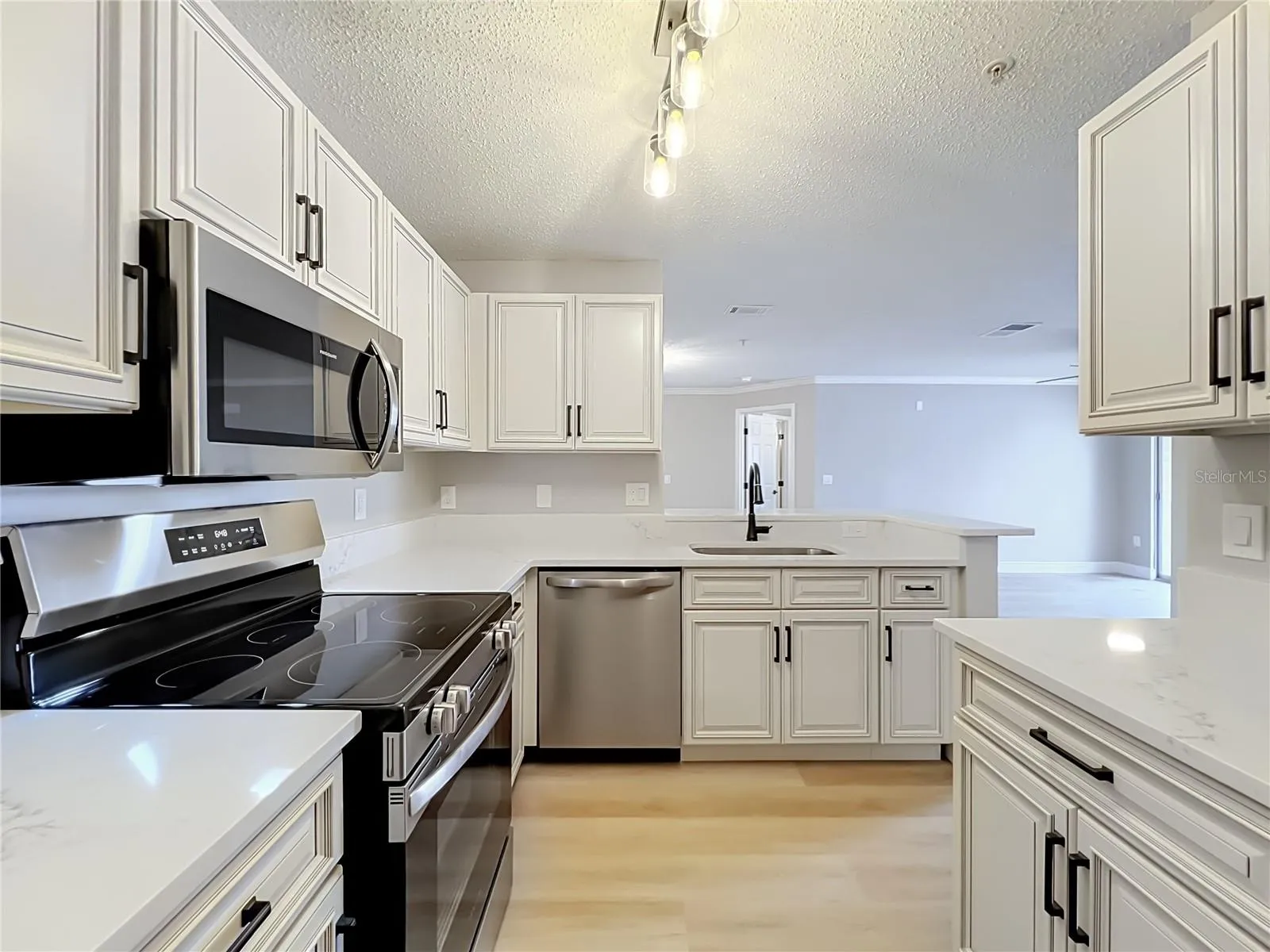 Kitchen with new appliances