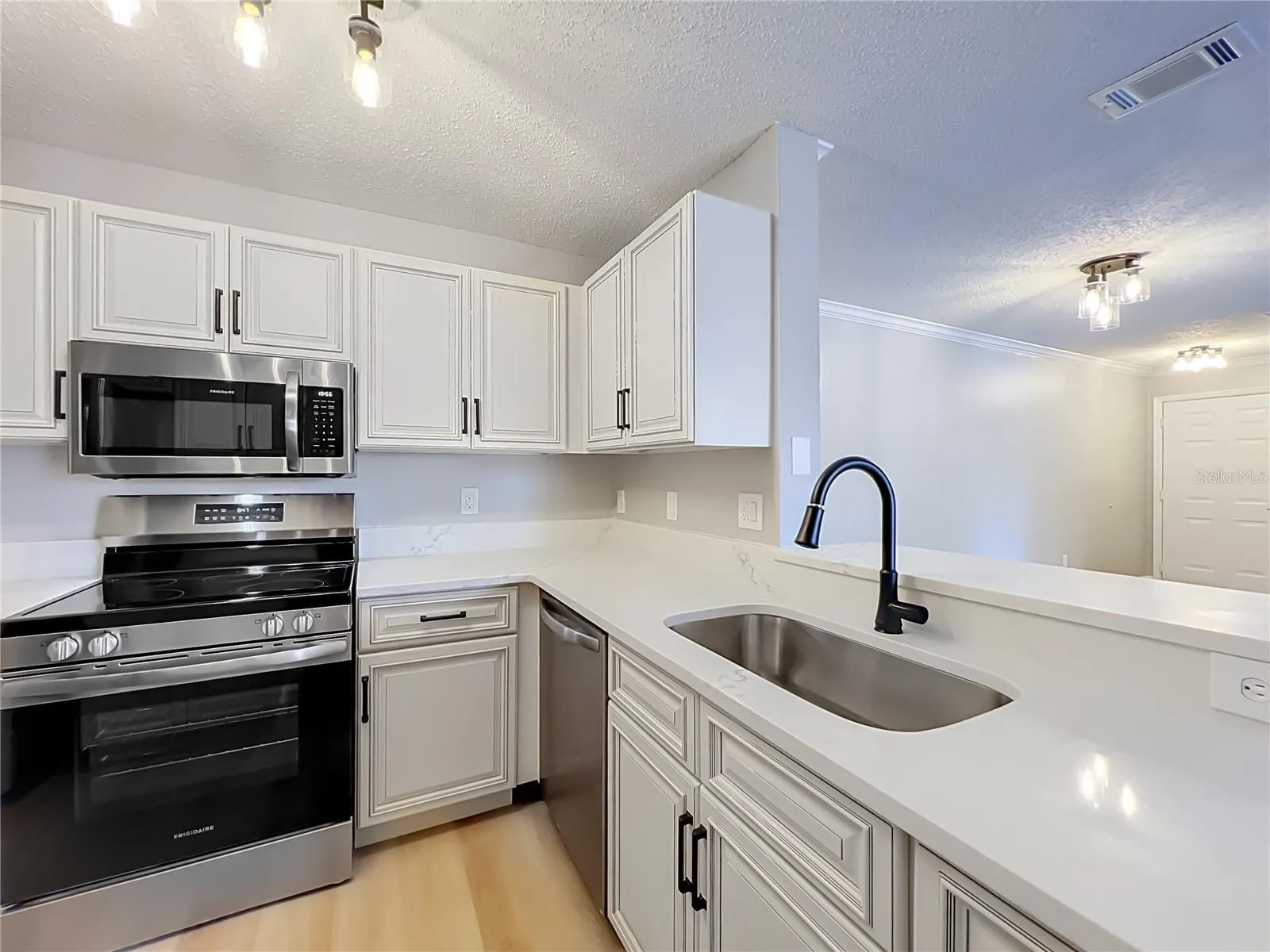 Kitchen with new appliances