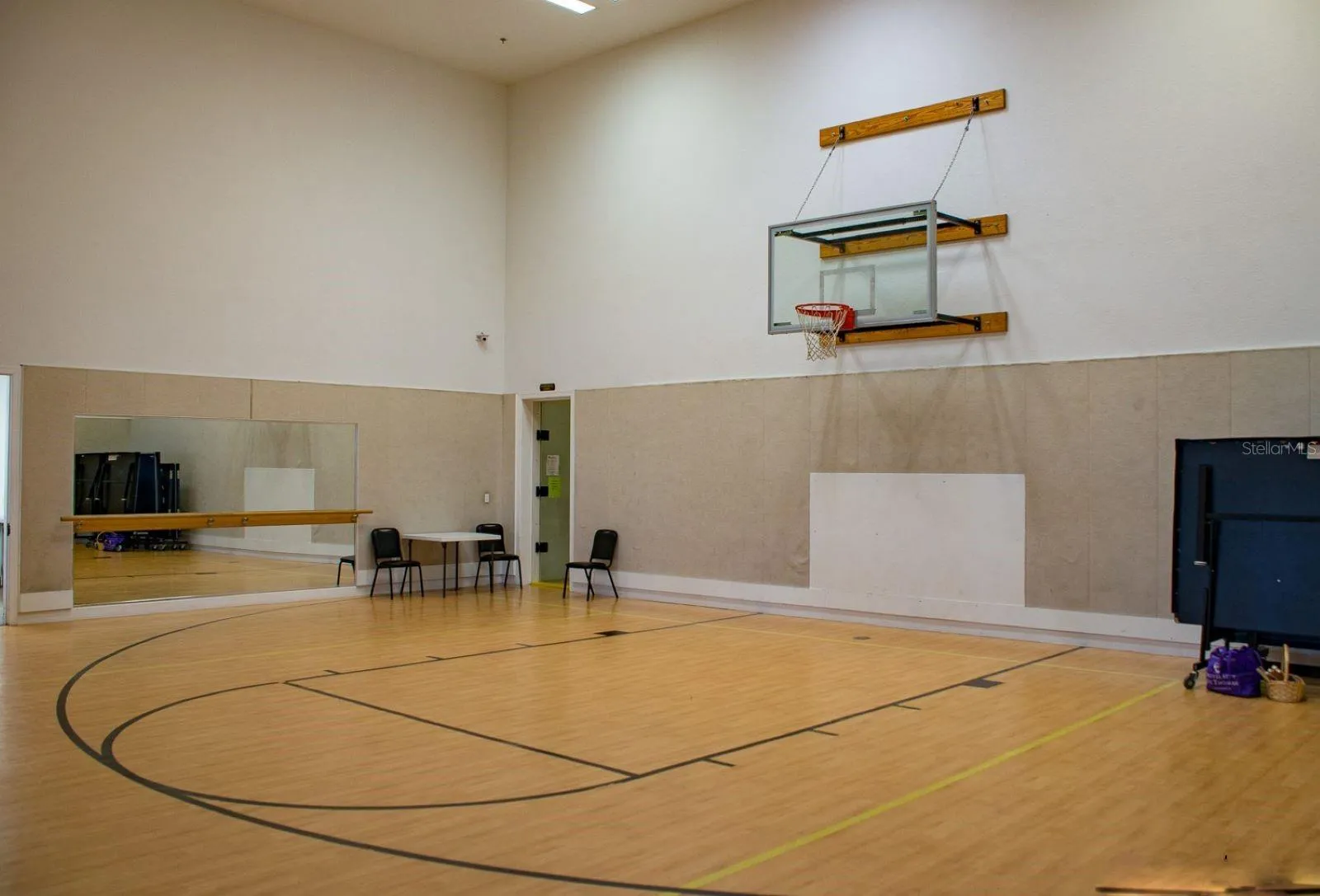The Health and Fitness Center multipurpose room.