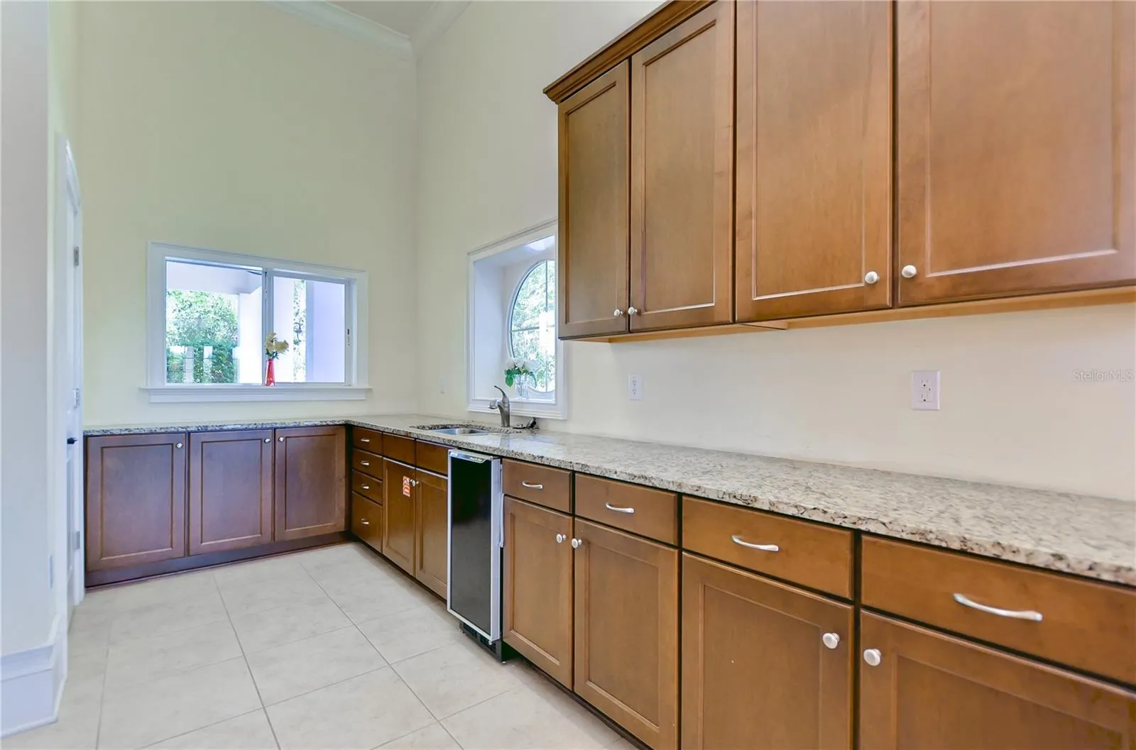 Kitchen inside the community Lake House