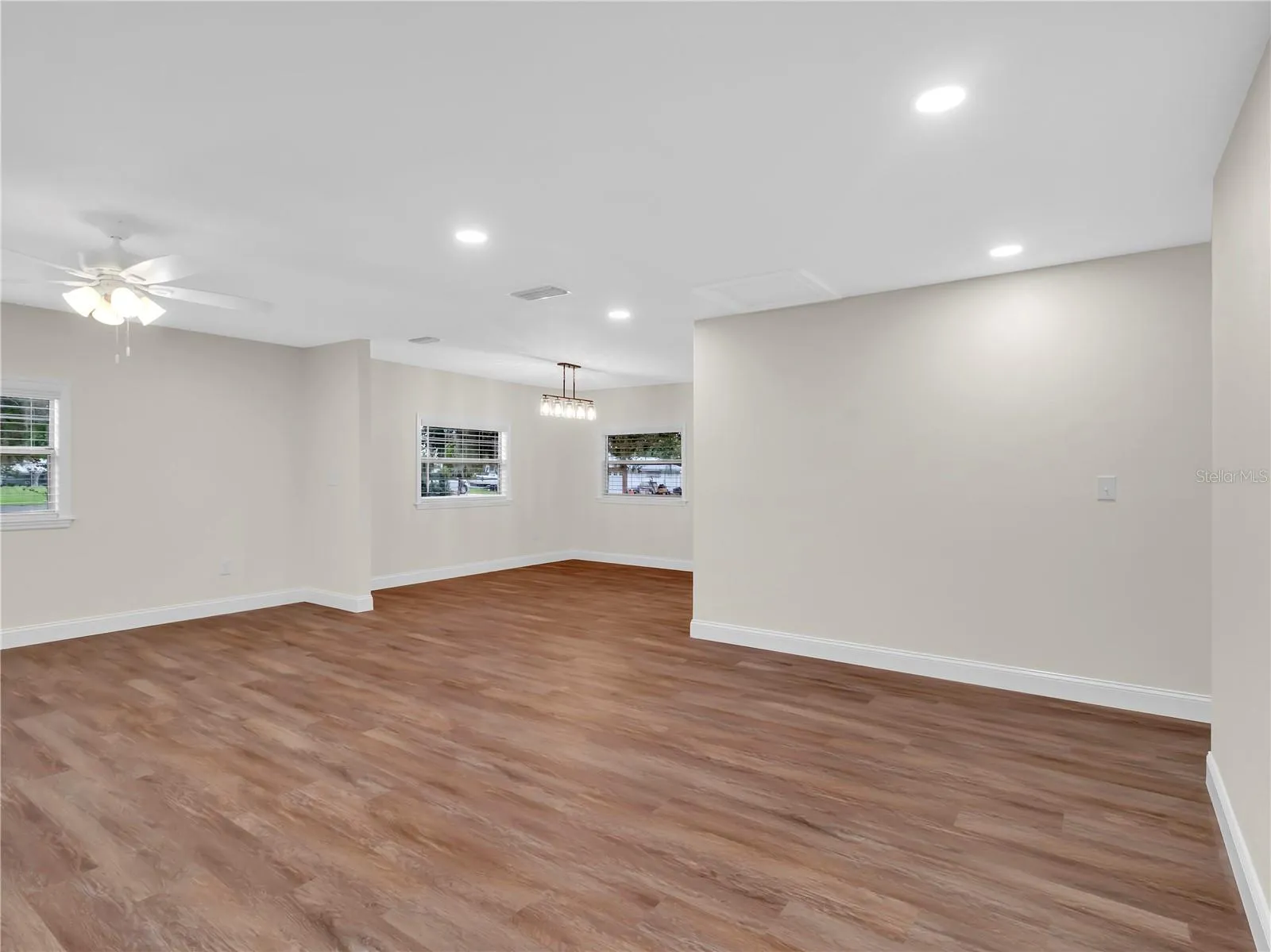 Entry way Foyer space leads to a welcoming Living room with a view to the dining in this OPEN Concept Floorplan!