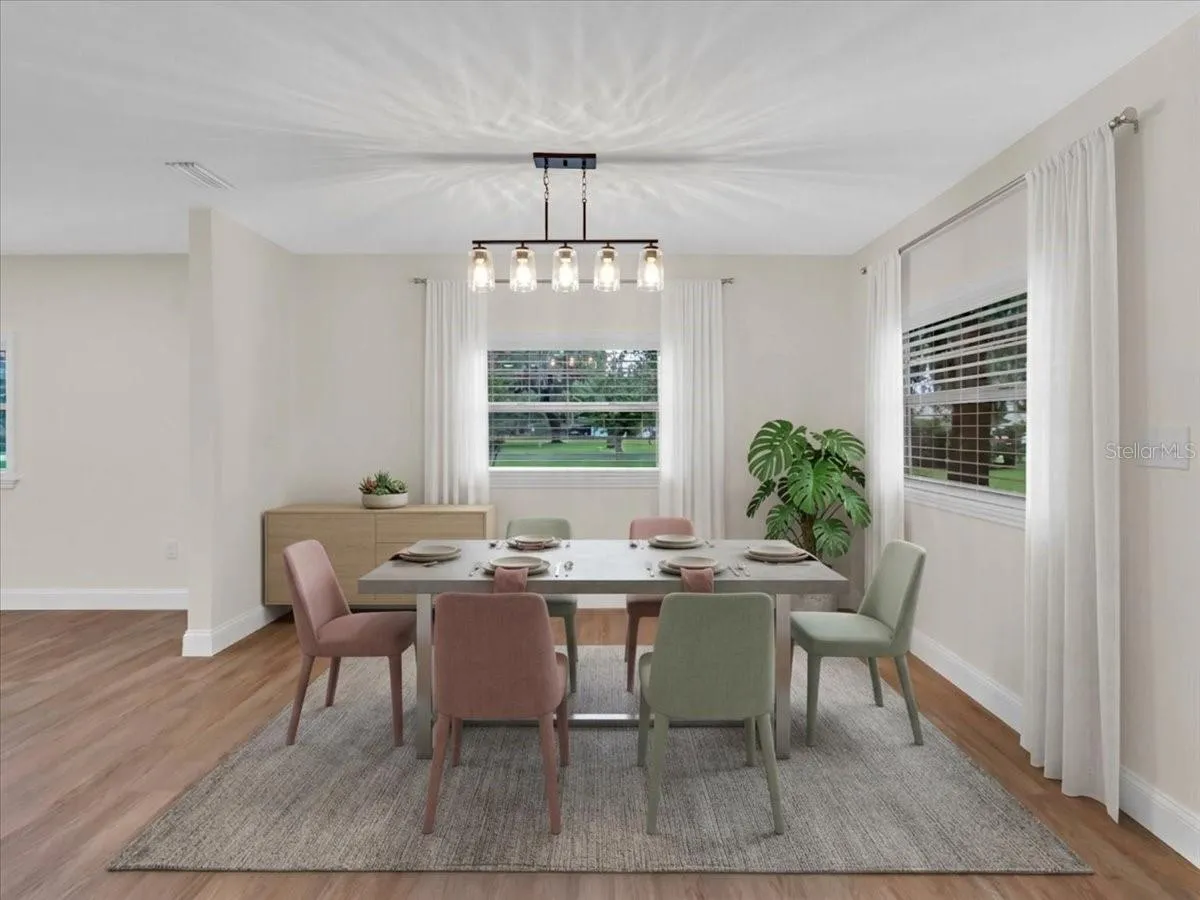 Virtual Staging of the Dining Room