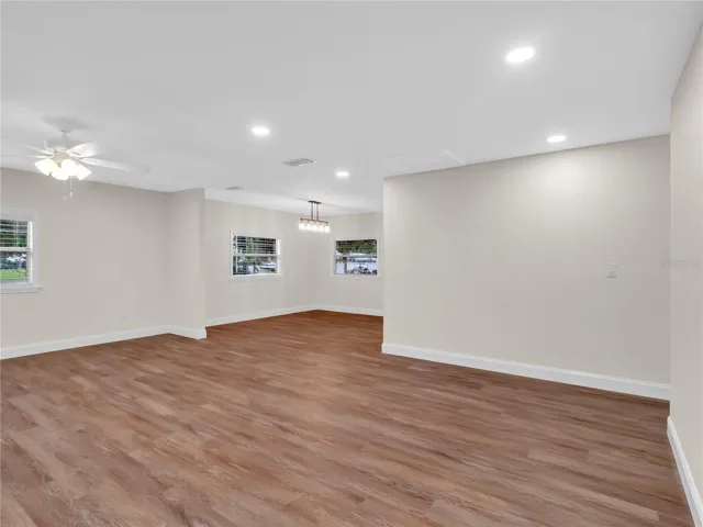 Entry way Foyer space leads to a welcoming Living room with a view to the dining in this OPEN Concept Floorplan!