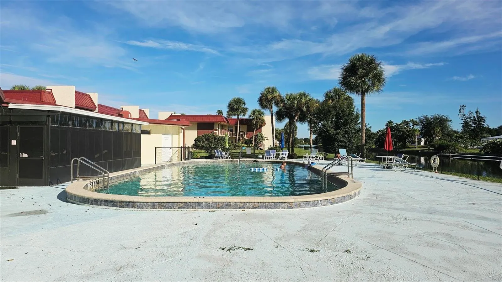 Heated pool