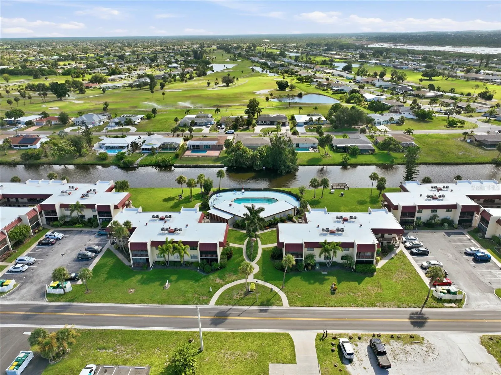 Aerial of Riverhouse