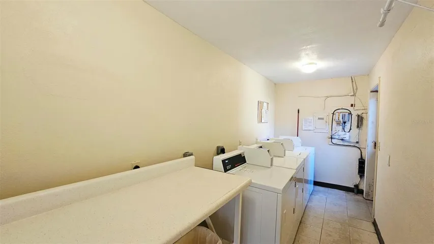 Community coin operated washer & dryer