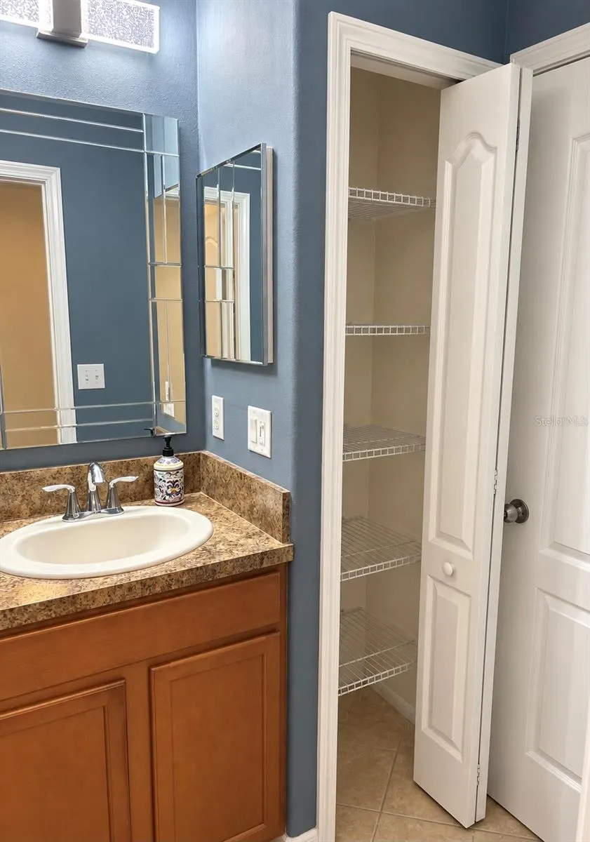 Master linen closet