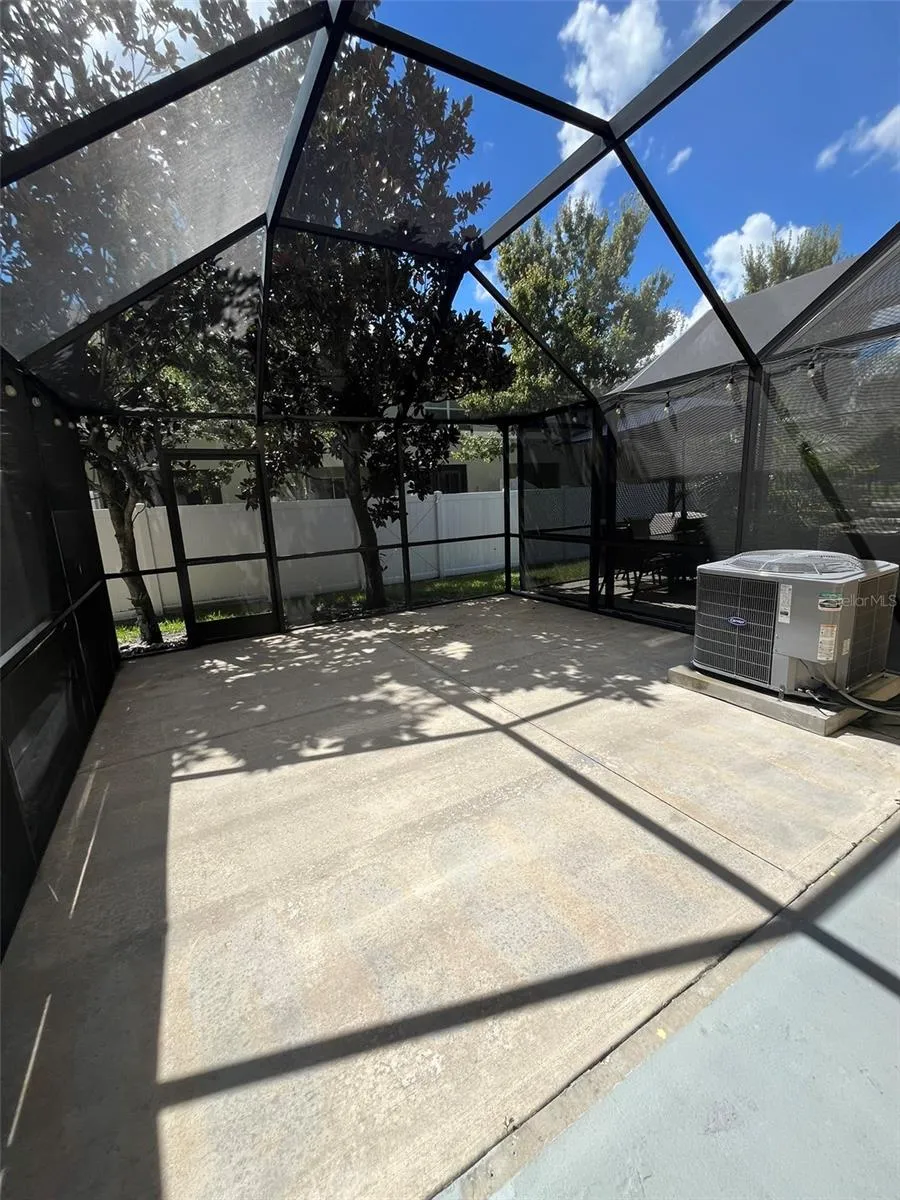 Screened porch