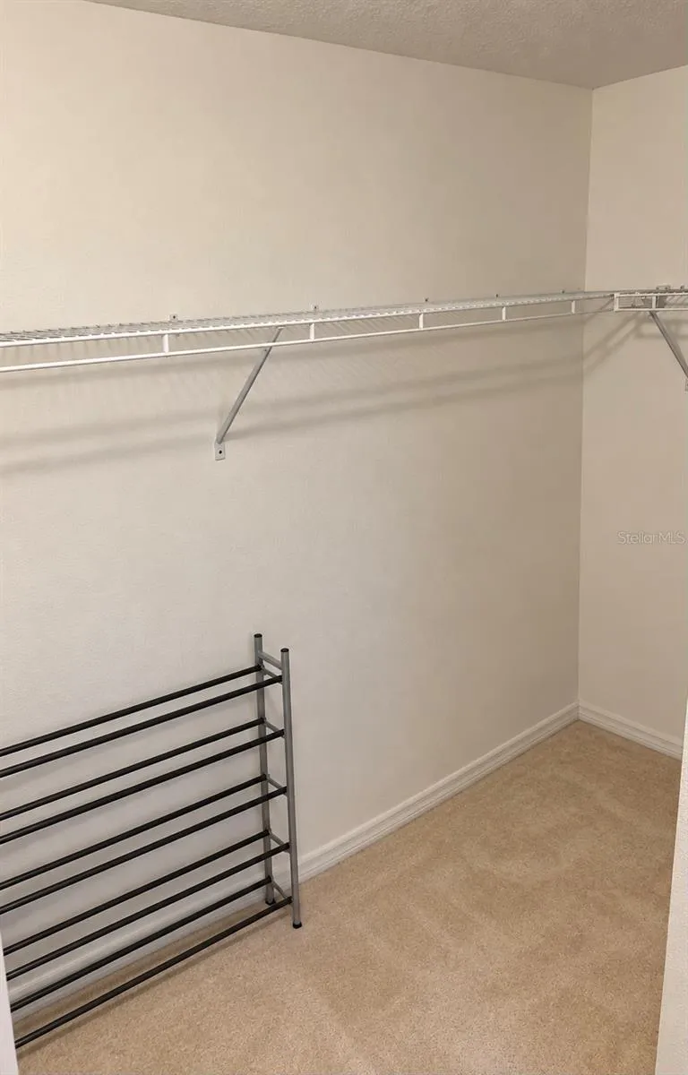 Master bedroom closet