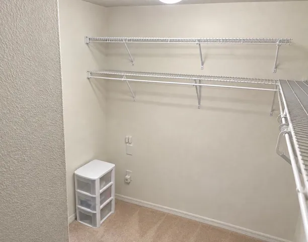 Master bedroom closet