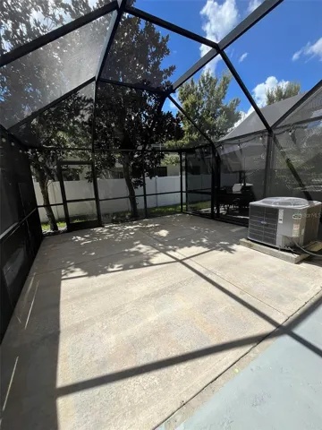 Screened porch