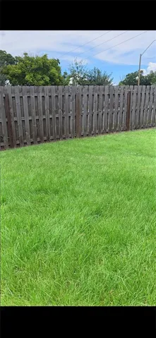 Fenced Yard - Grass AI Enhanced