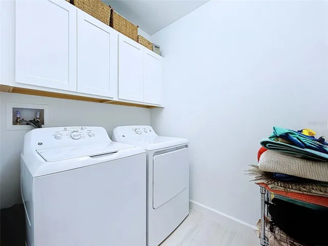 Laundry Room w/ Cabinets