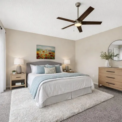 BEDROOM 2 STAGED