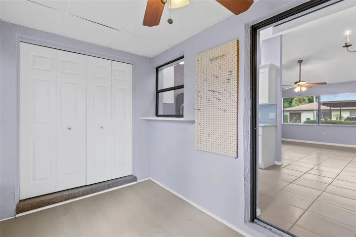 Florida Room and Laundry Room