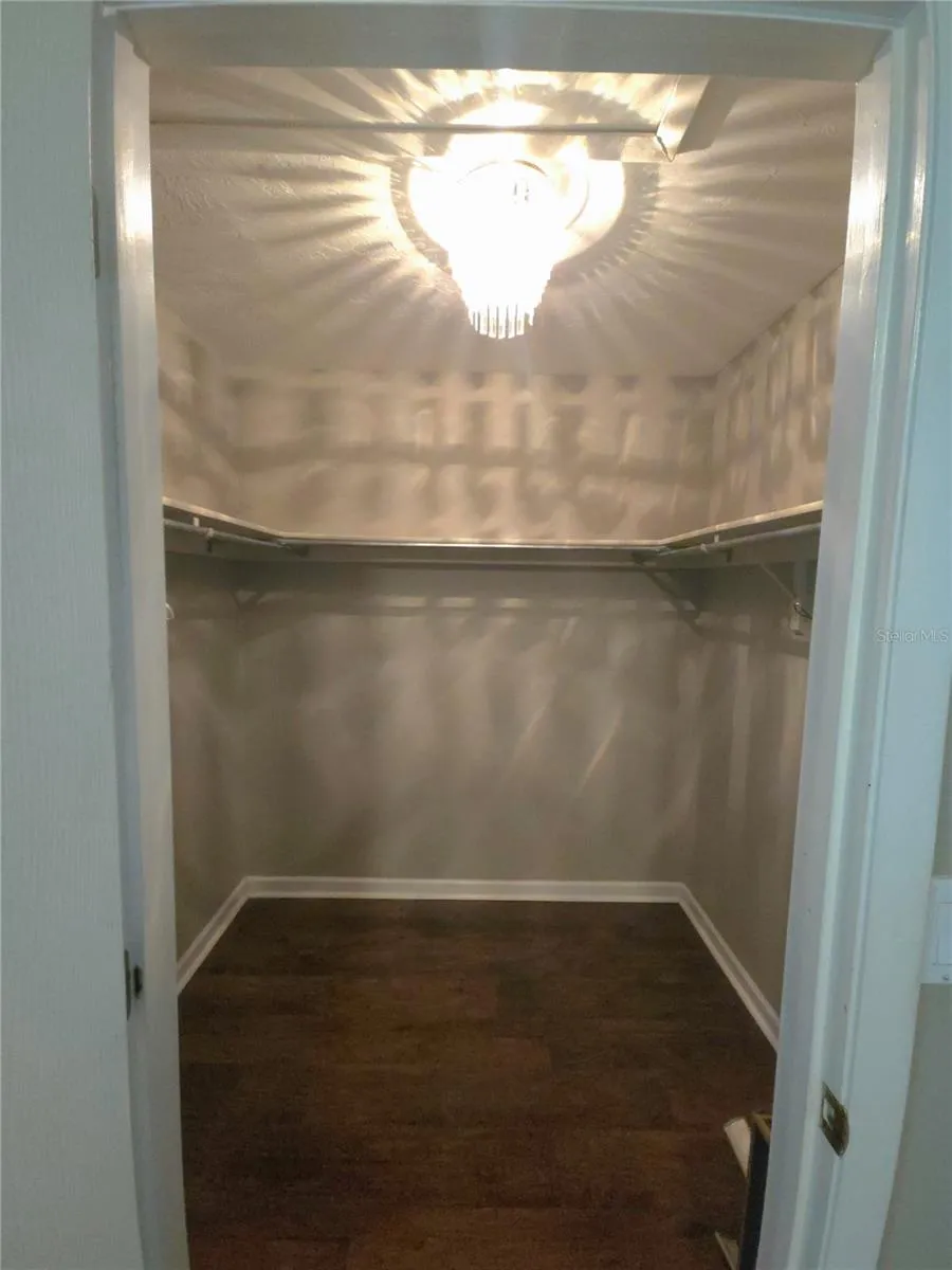 Primary walk in closet