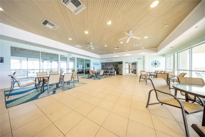 Large community room, can be reserved for private functions