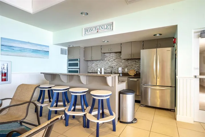 Community room kitchen