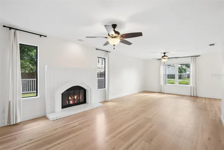Wood Burning Fire Place