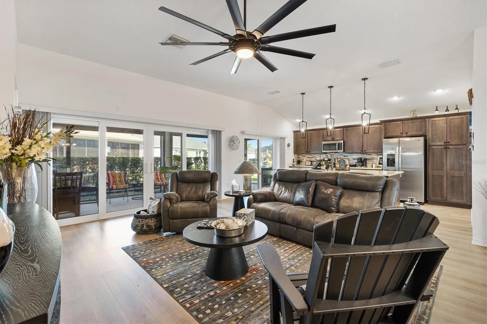 Open Concept Kitchen , Living,and Dining