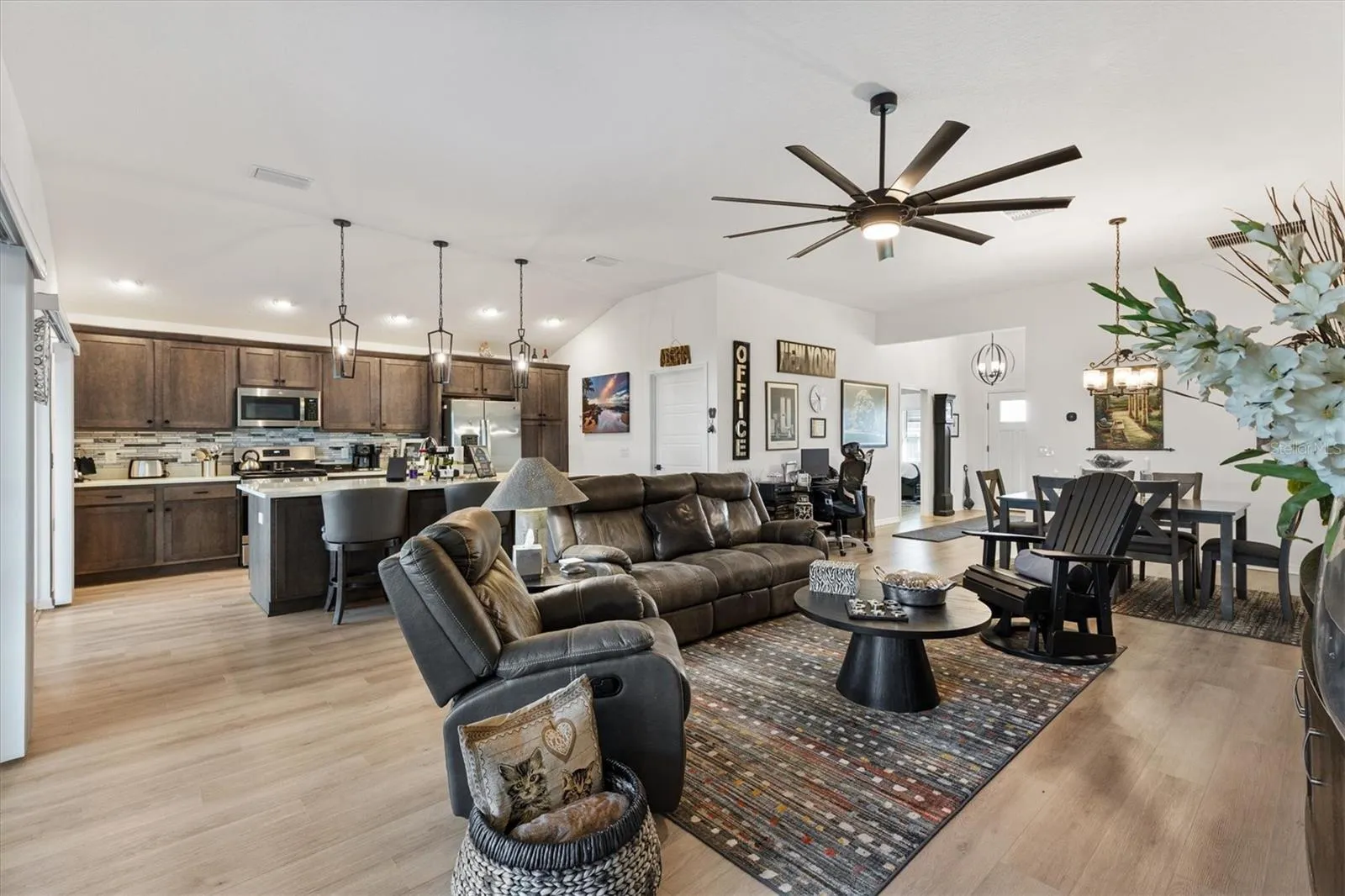 Living room area