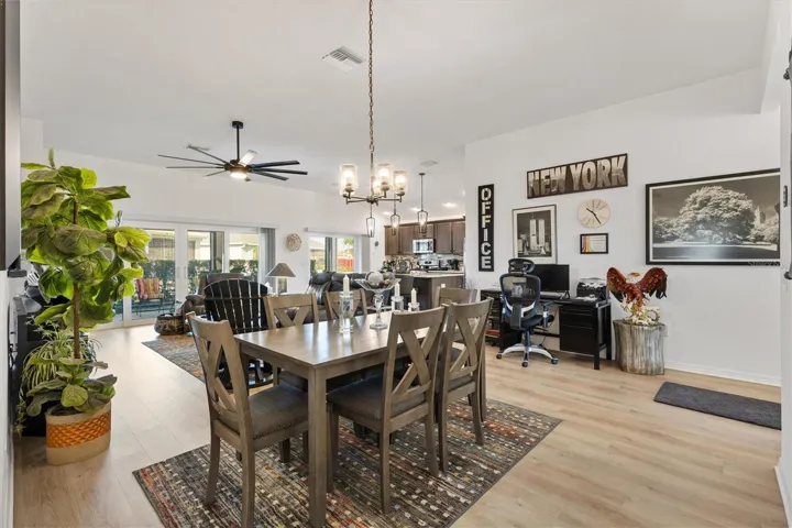 Dining area