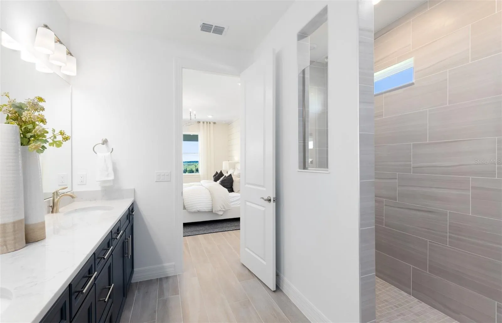 Model Home Design Only. Pictures and furnishings are for illustrative purposes only. Elevations, colors and options may vary. Furniture is for model home staging only.