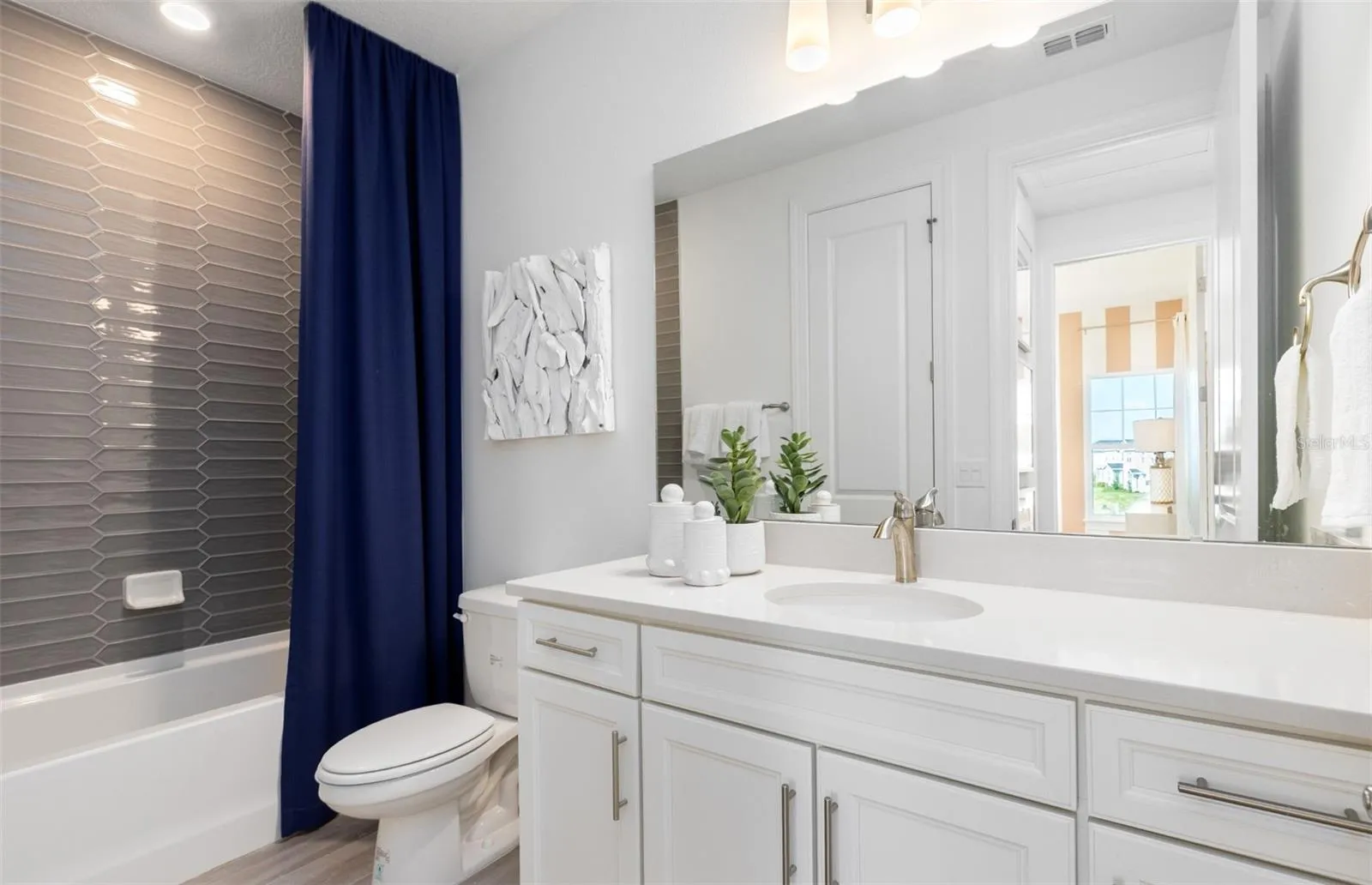 Model Home Design Only. Pictures and furnishings are for illustrative purposes only. Elevations, colors and options may vary. Furniture is for model home staging only.