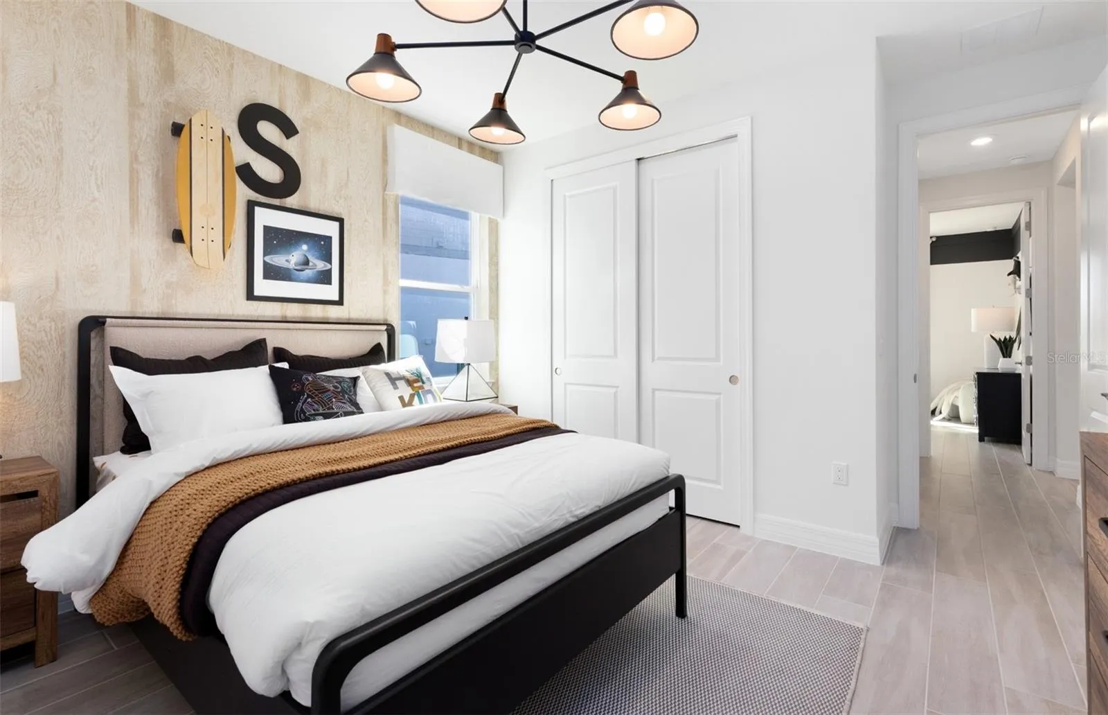 Model Home Design Only. Pictures and furnishings are for illustrative purposes only. Elevations, colors and options may vary. Furniture is for model home staging only.