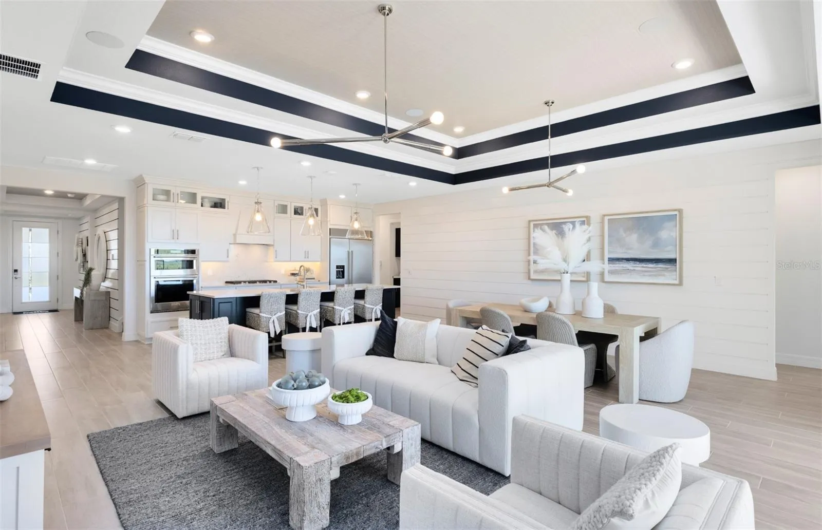 Model Home Design Only. Pictures and furnishings are for illustrative purposes only. Elevations, colors and options may vary. Furniture is for model home staging only.