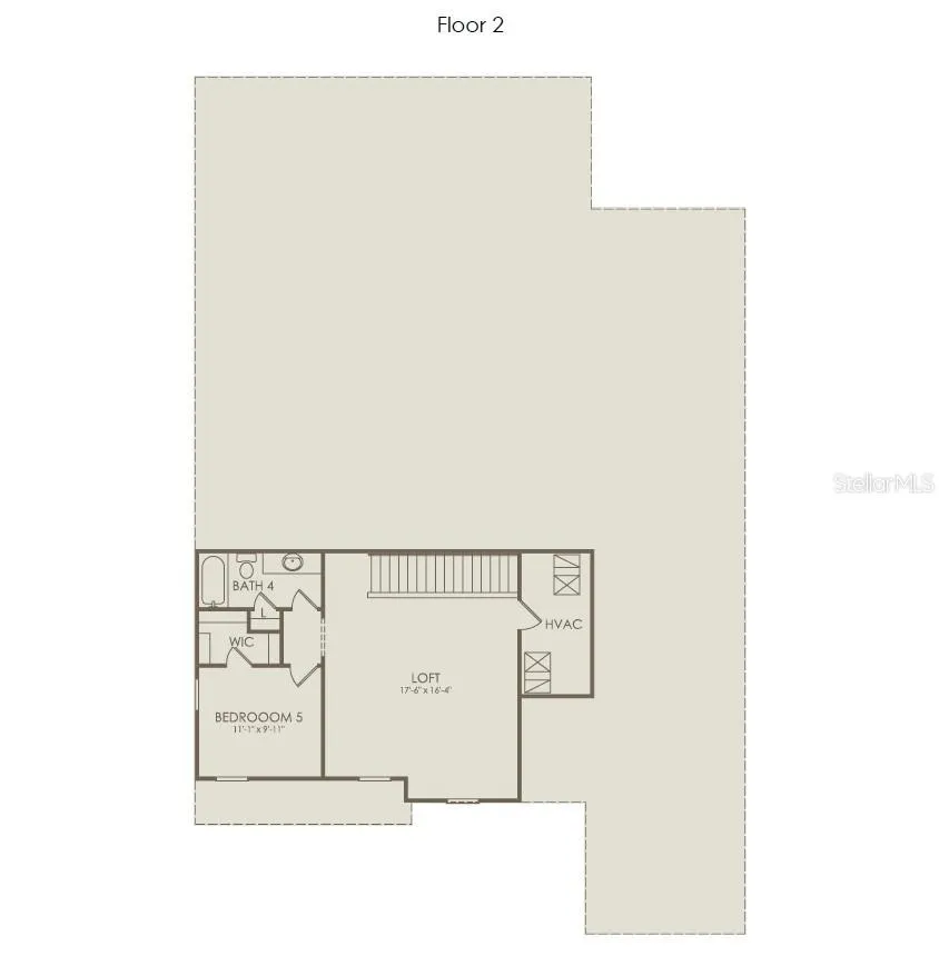 Floor Plan - Floor Two