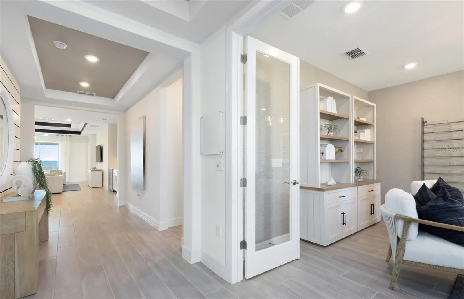 Model Home Design Only. Pictures and furnishings are for illustrative purposes only. Elevations, colors and options may vary. Furniture is for model home staging only.