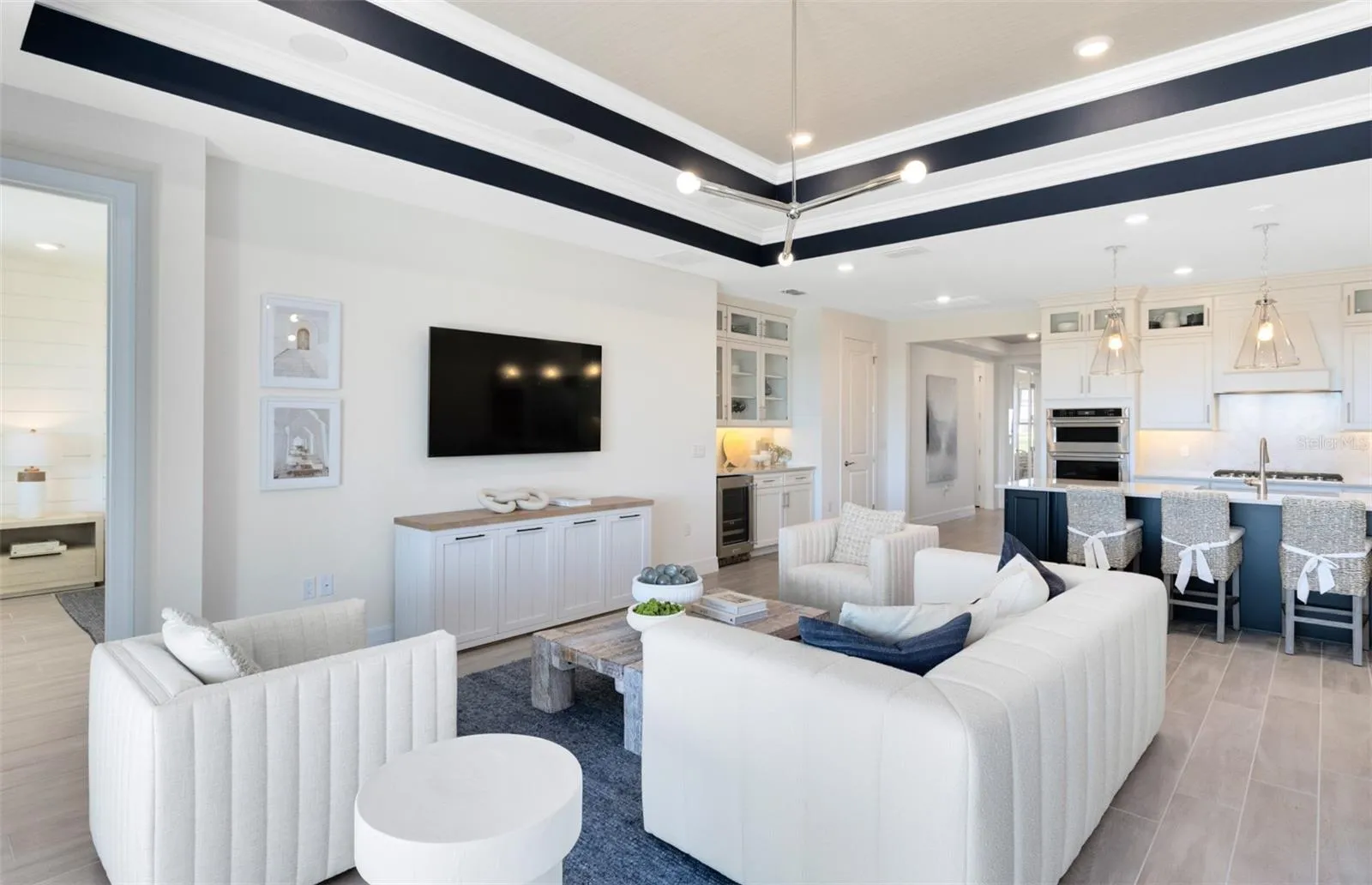 Model Home Design Only. Pictures and furnishings are for illustrative purposes only. Elevations, colors and options may vary. Furniture is for model home staging only.
