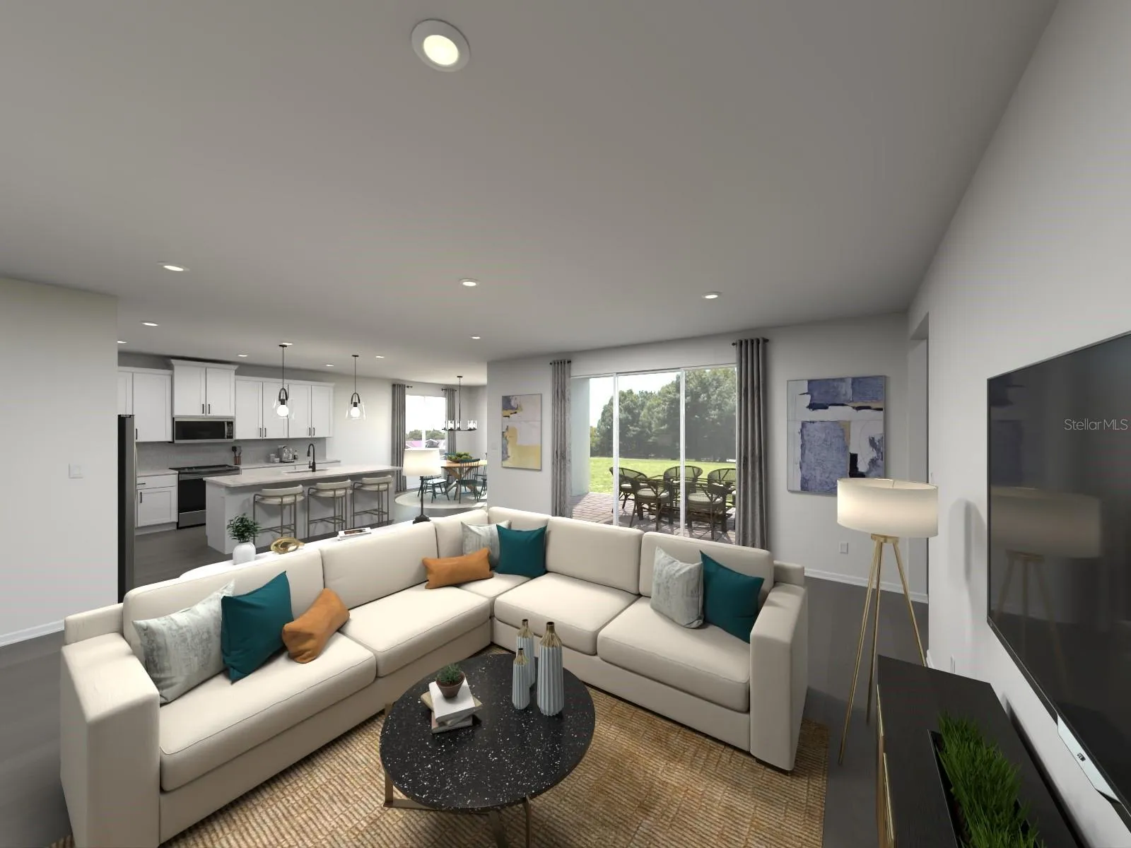 Photo is not of the actual home, but is an inspirational photo of builder’s model home and may depict options, furnishings, and/or decorator features that are not included