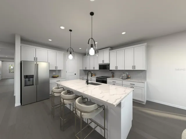 Photo is not of the actual home, but is an inspirational photo of builder’s model home and may depict options, furnishings, and/or decorator features that are not included