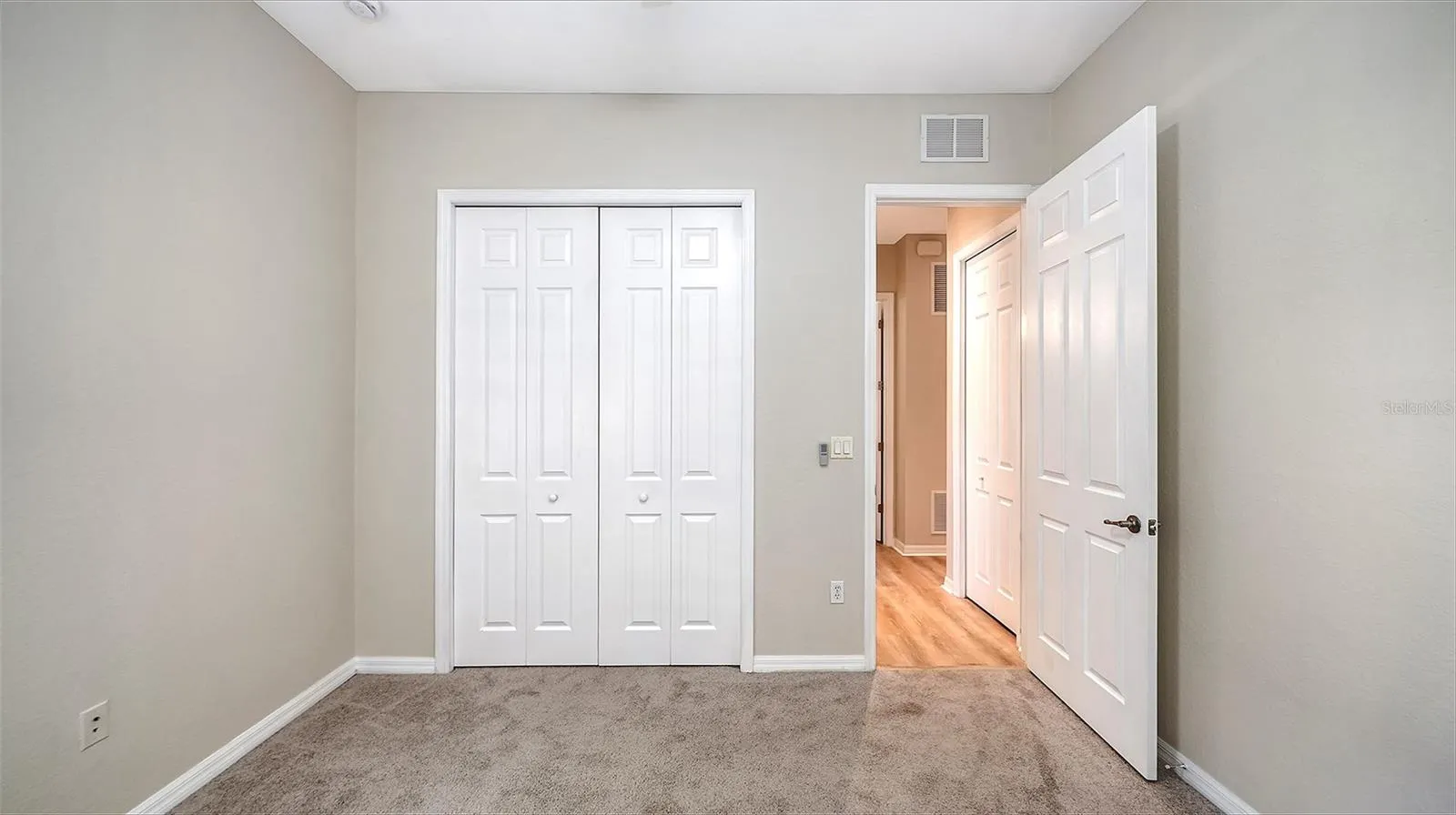 2nd bedroom is adjacent to the guest bathroom