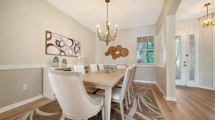Room for eight at the table