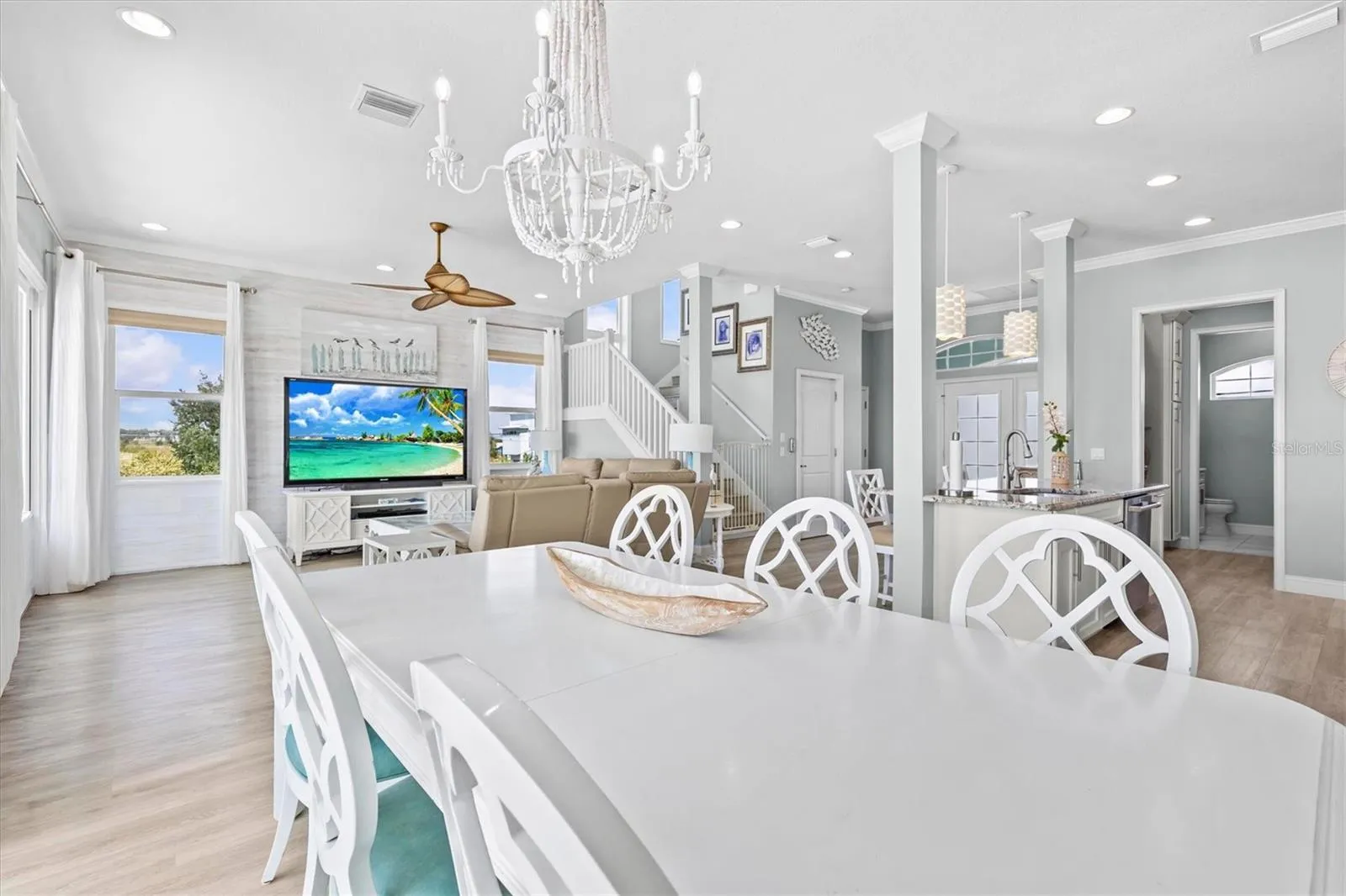 Dining Room to Living Room