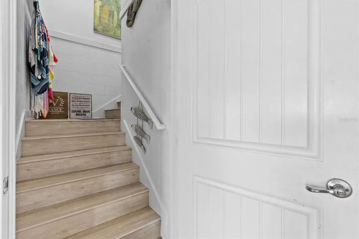 Stairs to Garage