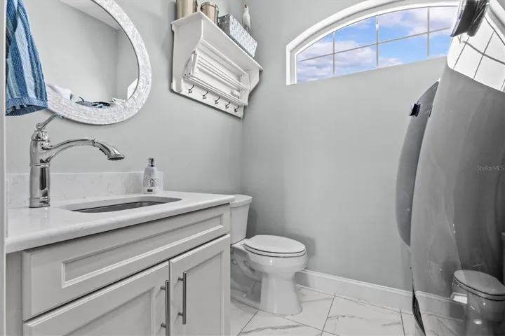 Half Bath/Laundry Room