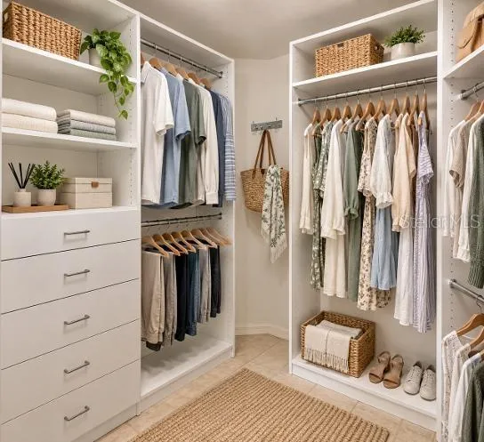 Primary w/ 2 Walk-In Closets