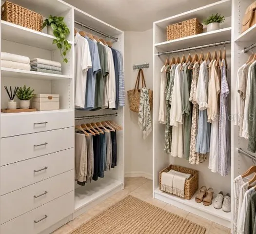 Primary w/ 2 Walk-In Closets