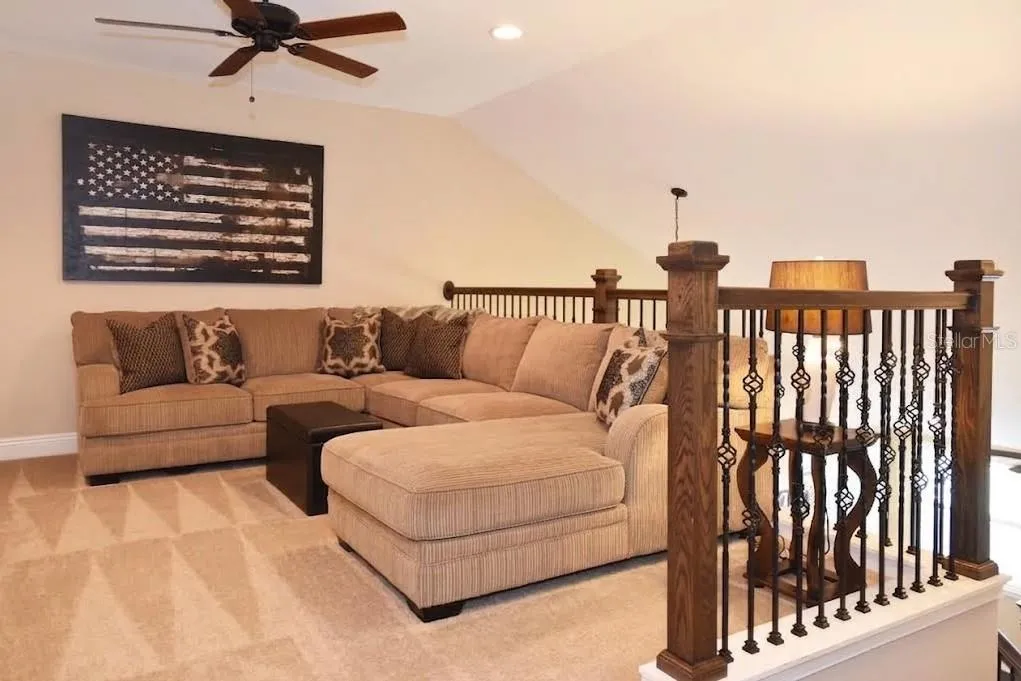 Upstairs loft