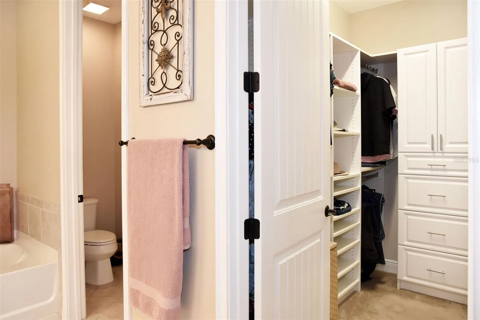 Primary closet/bath